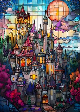 Castle Stained Glass