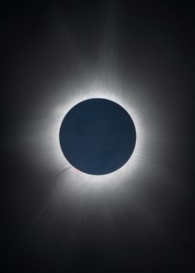 Earthshine Solar Eclipse