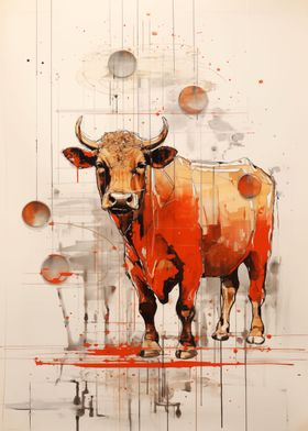 Cow Animal Art