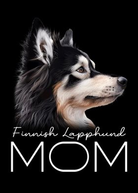 Finnish Lapphund Mom