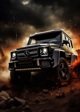 Mercedes G Wagon Off road