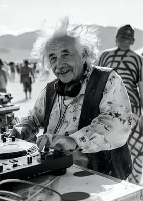 DJ Einstein at Burning Man