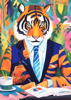 Tiger In a Suit