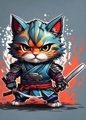 Cat Samurai 