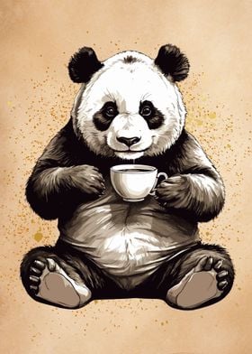 Panda and Coffee