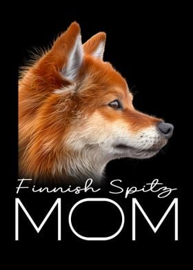 Finnish Spitz Mom