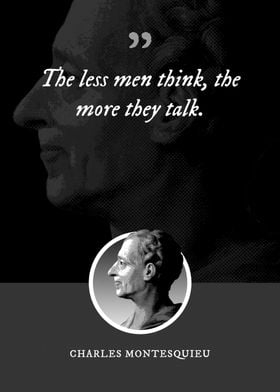 The less men think the