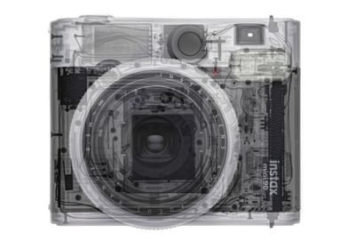 xray of a Polaroid camera