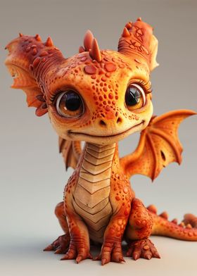 cute baby dragon