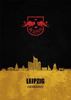 RB Leipzig City Skyline