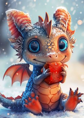 cute baby dragon