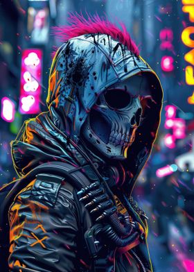 Cyberpunk Skeleton