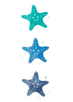 Starfish watercolor