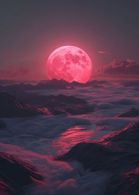 Pink Sunset Fantasy