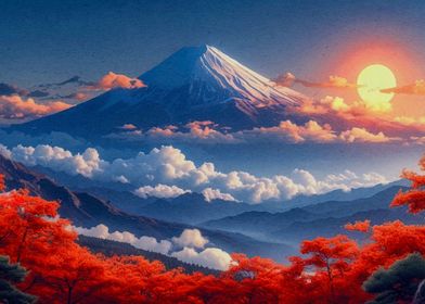 mount fuji japan