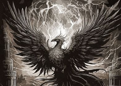 Mystic Black Phoenix