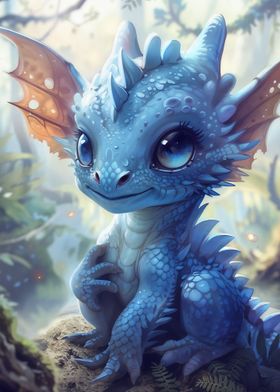 cute baby dragon