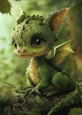 cute baby dragon