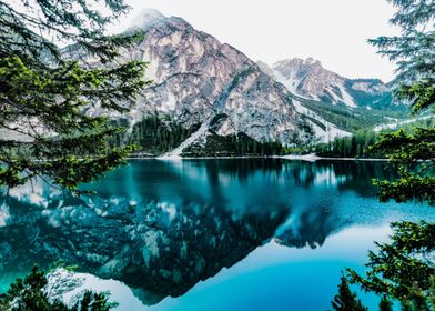 Mountain Lake Reflection