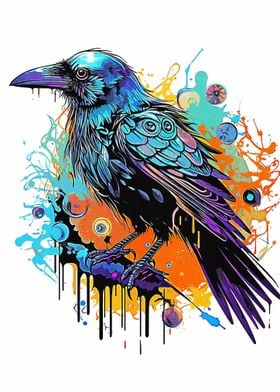 Crow Painting