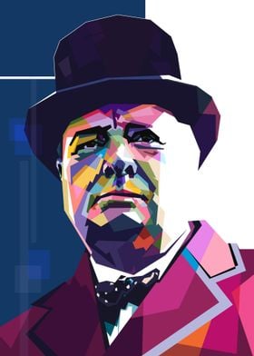 Winston Churchill Pop Art