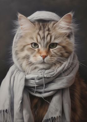 Portrait of a Wild Kitten