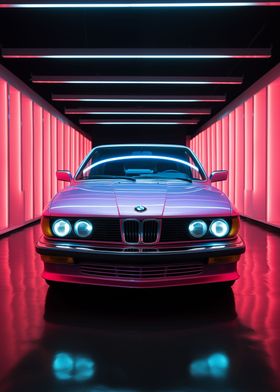 E30 BMW Neon Classic