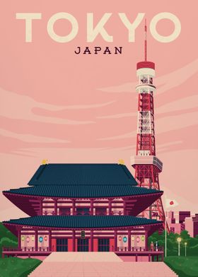 tokyo japan cityscape