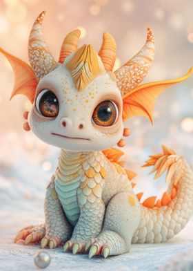 cute baby dragon