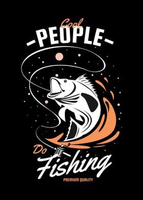 people fishing