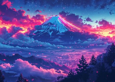 Mount Fuji Japan Landscape