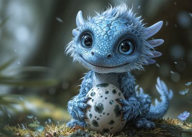 cute baby dragon