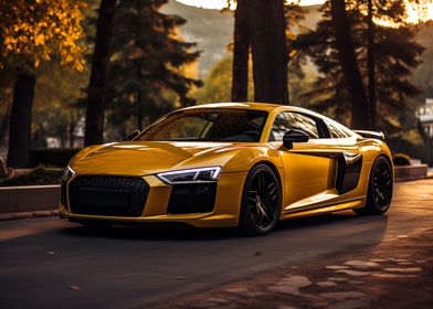 Audi R8 supercar