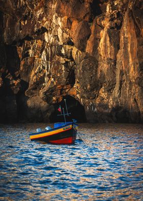 Little boat in madeira