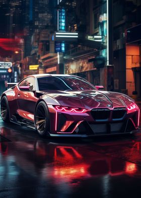 BMW Neon Night Racer