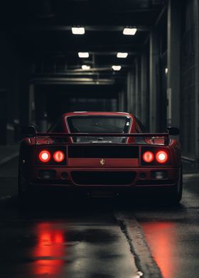 Ferrari F40 Red Lightning