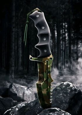 Knife military 