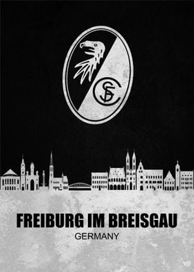 SC Freiburg City Skyline