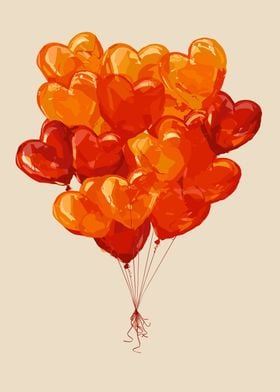 Heart Balloon Love