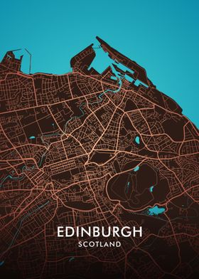 Edinburgh City Map