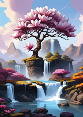 tree Fantasy Landscape