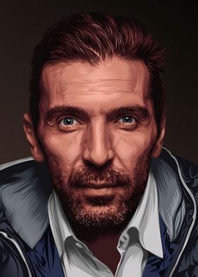 gianluigi buffon portrait