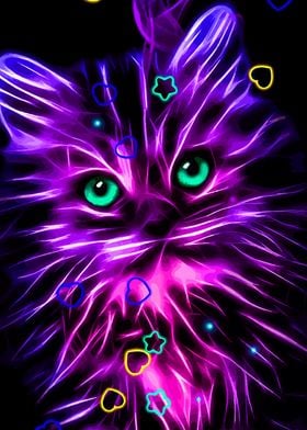 Neon Kitty