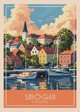 Smogen Travel Poster