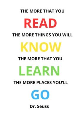 The More That You Read 