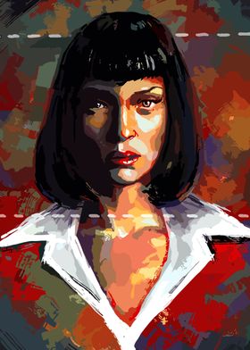 Mia Wallace Pulp Fiction