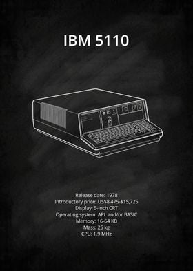IBM 5110 old computer