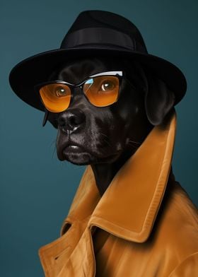 funny fashion dog