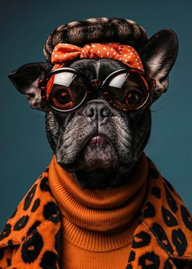 funny fashion dog