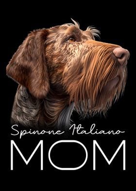 Spinone Italiano Mom